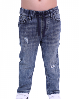 מכנס ג'ינס לילדים - GAZELLE - DG23A108401-M.BLU