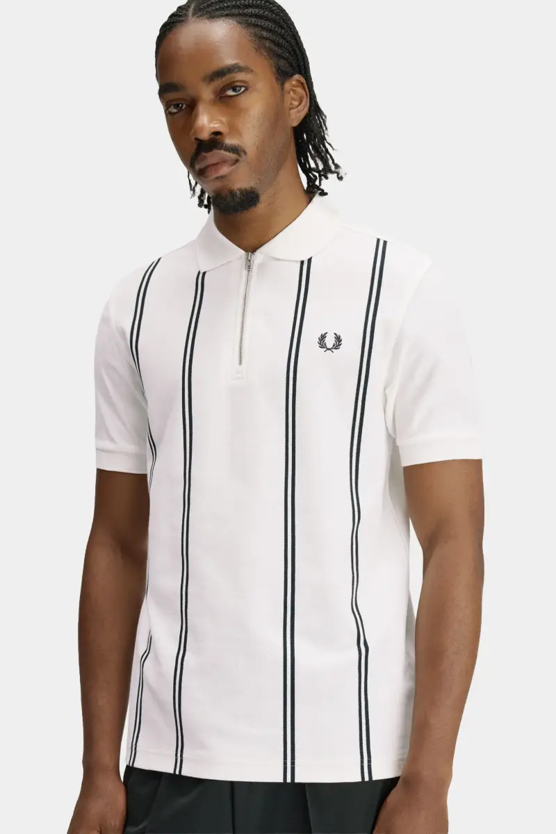 1 חולצת פולו Vertical Stripe – תמונה 1