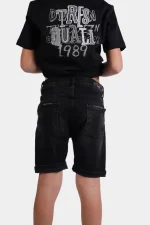 ⁦מכנס ג'ינס קצר TR08⁩ – תמונה ⁦3⁩