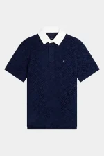 ⁦חולצת פולו Flag Jacquard⁩ – תמונה ⁦4⁩