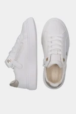 ⁦נעל אופנה Metallic Trim Lace-Up⁩ – תמונה ⁦4⁩