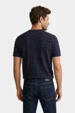 ⁦טי שירט Gant Texture Stripe⁩ – תמונה ⁦4⁩