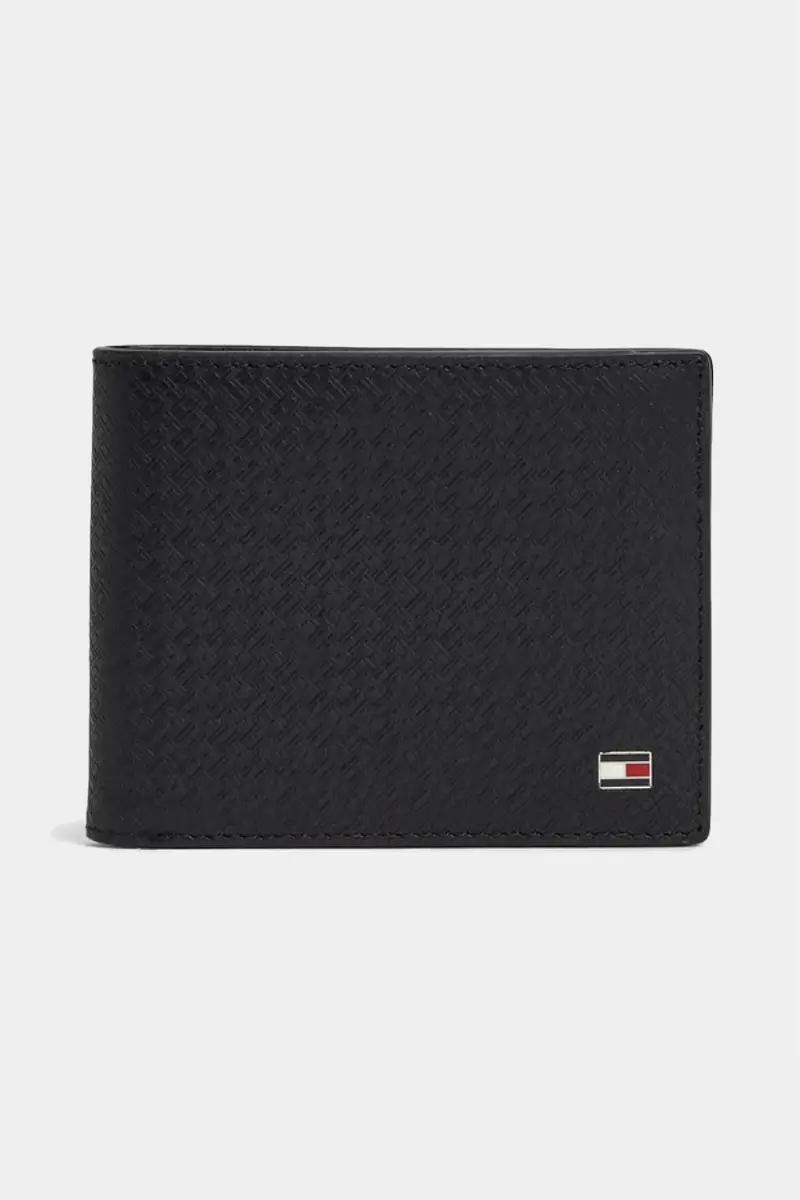 OIOIroject ארנק TOMMY Embossed Flag Leather Bifold – תמונה 1