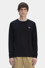 ⁦חולצת מעבר FRED PERRY Twin Tipped⁩ – תמונה ⁦3⁩