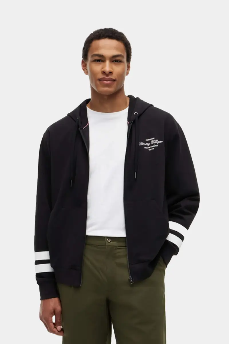 ;ll סווטשירט עם רוכסן Tommy Hilfiger – תמונה 1