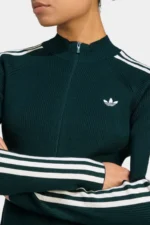 ⁦חולצת ADIDAS 3-Stripes Slim Knit Track⁩ – תמונה ⁦4⁩