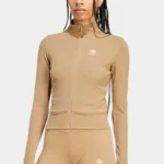 חולצת ריצה ADIDAS ESSENTIALS RIB FULL-ZIP