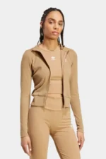 ⁦חולצת ריצה ADIDAS ESSENTIALS RIB FULL-ZIP⁩ – תמונה ⁦4⁩